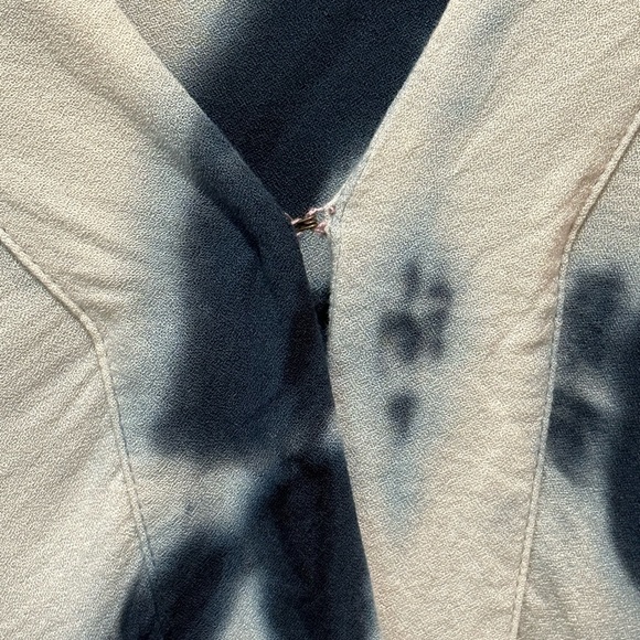 Young Fabulous & Broke Tia Tie Dye Cross Front Kimono Sleeve Crop Blouse Medium - Picture 4 of 5